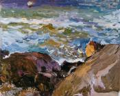 华金索罗利亚巴斯蒂达 - Sea at Ibiza